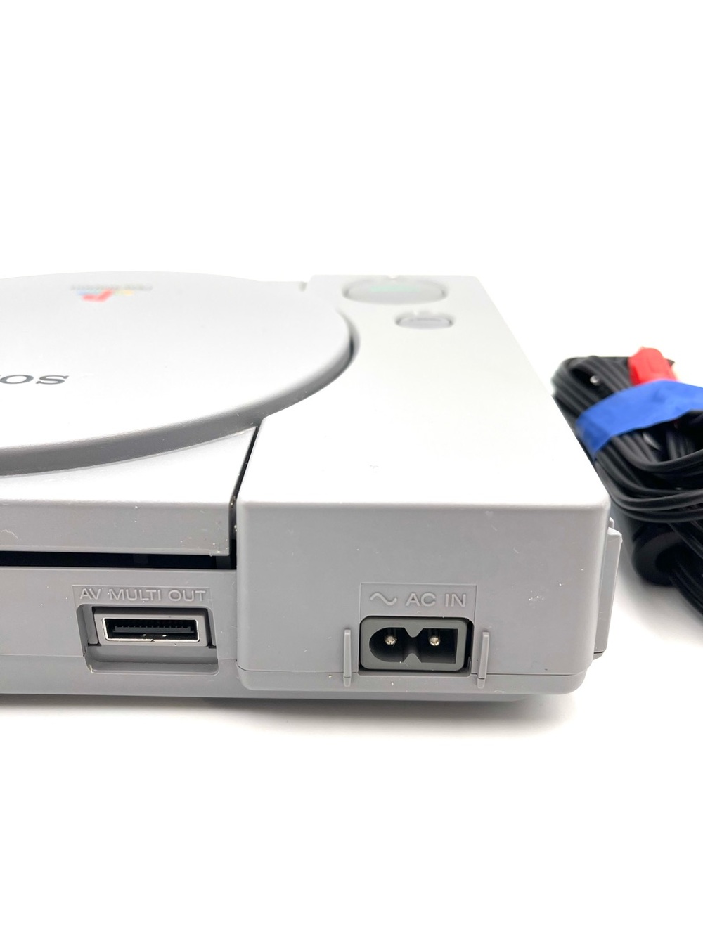 Vintage Sony PlayStation Classic Gray Console with AV Cables - Picture 6 of 8